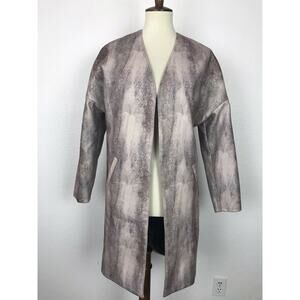 Maison Scotch Open Front Stretch Lined Carcoat Coat